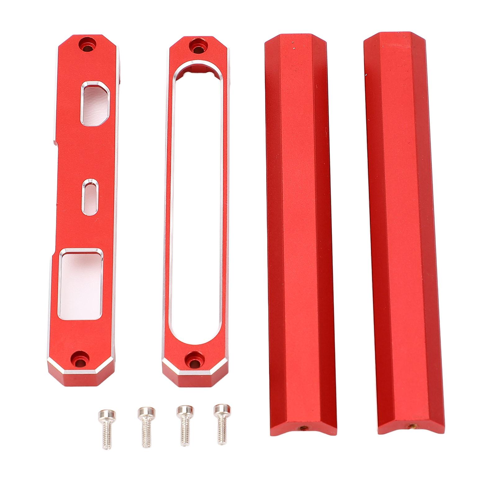 

RC автомобільний кронштейн передавача Радіоприймач з алюмінієвого сплаву Кронштейн батареї Захисний тримач рами для Red