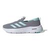 adidas Rutschfeste Abriebfeste Niedrige Freizeitschuhe Damen Grau Grün Sneaker ID6514