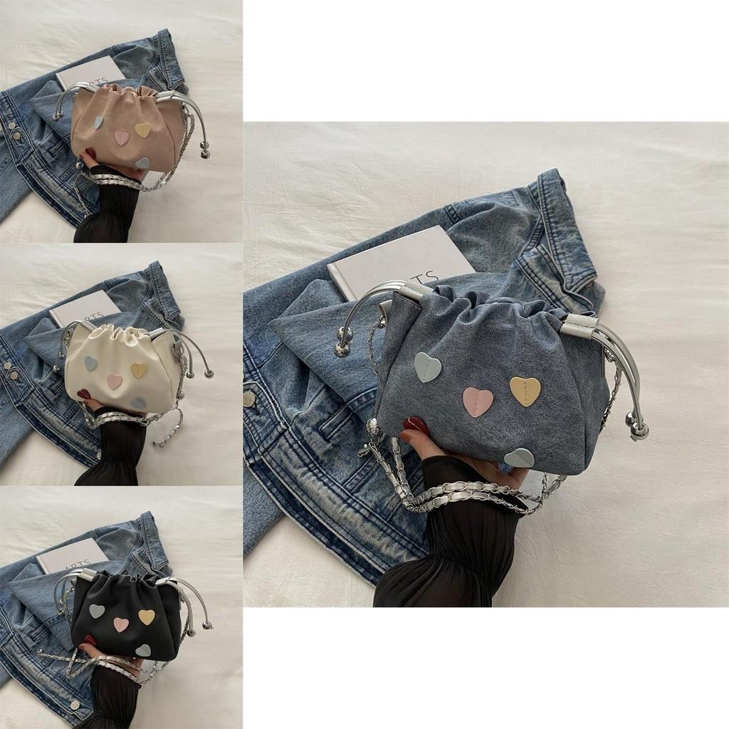 Stylish And Trendy 2024 Summer Fashionable Casual Shoulder Bag For Women With Chic Bucket Design And Versatile Colors