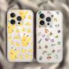 Cute Cartoon P-Pokemon Phone Case For IPhone 17 16 15 14 Plus 13 12 11 Pro Max Phone Back Cover Transparent Shockproof Cover