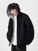 Men's Trendy Rogue Double Zipper Hooded Sweatshirt - Autumn/Winter Loose Casual Sports Cardigan Jacket