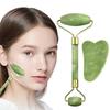 2 Piece Set of Double Head Facial Rollers & Gua Sha - Heart Shaped Scraper, Portable Body Massage Tool,Face Roller Set