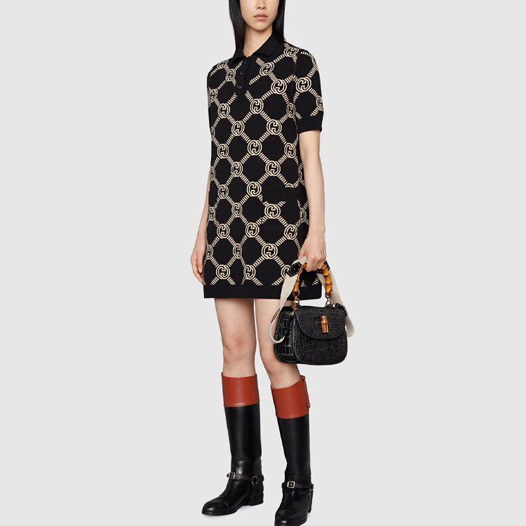 Gucci Short Sleeved Dress Women's 678311-XKB5S-9194