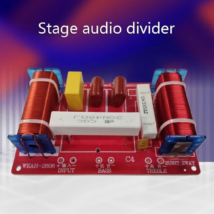 Speakers Frequency Divider 2 Way Crossover Stereo Audio Subwoofer Filter 400W