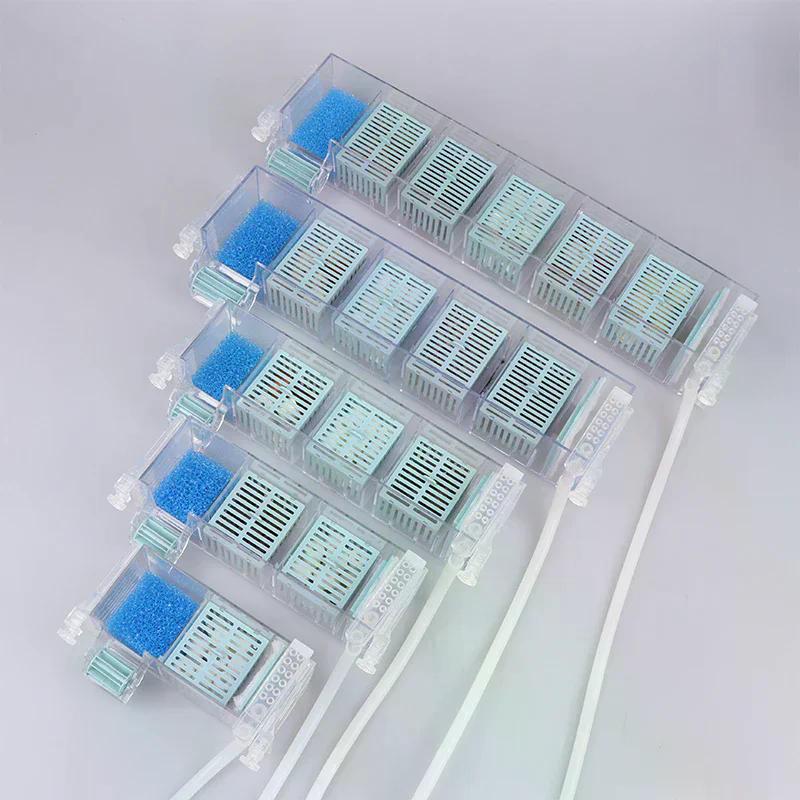 Neuer wandmontierter Wasserfallfilter-Roller für Aquarien, ,Zirkulierende Sauerstoffanreicherung,Mehrschichtiger Topffilter für Aquarien
