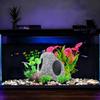 Aquarium Decorations Ceramic Artificial Plants Rock Ornament Fish Tank Plants For Aquatic Pets Betta Shrimp Guppy Freshwater