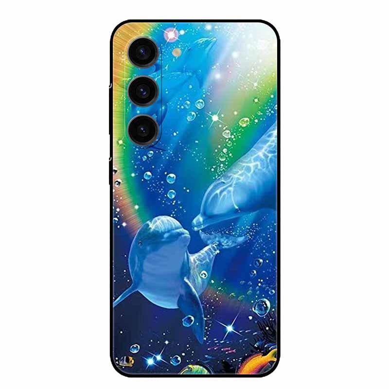 For Samsung S 25 / S25 Plus / S25 Ultra Case Cute Cartoon Painted Soft Silicone Cover for Samsung Galaxy S25 Phone Cases Fundas