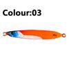 Luminous Finish Jigging Lure Laser Paper Coated Trolling Lure Slow Sinking Lure  Trolling Fishing