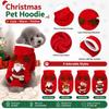Christmas Dog Clothes Autumn and Winter Flannel Cats Dogs Hoodies Pet Clothes for Small Medium Dogs Christmas Dog Cat Costume