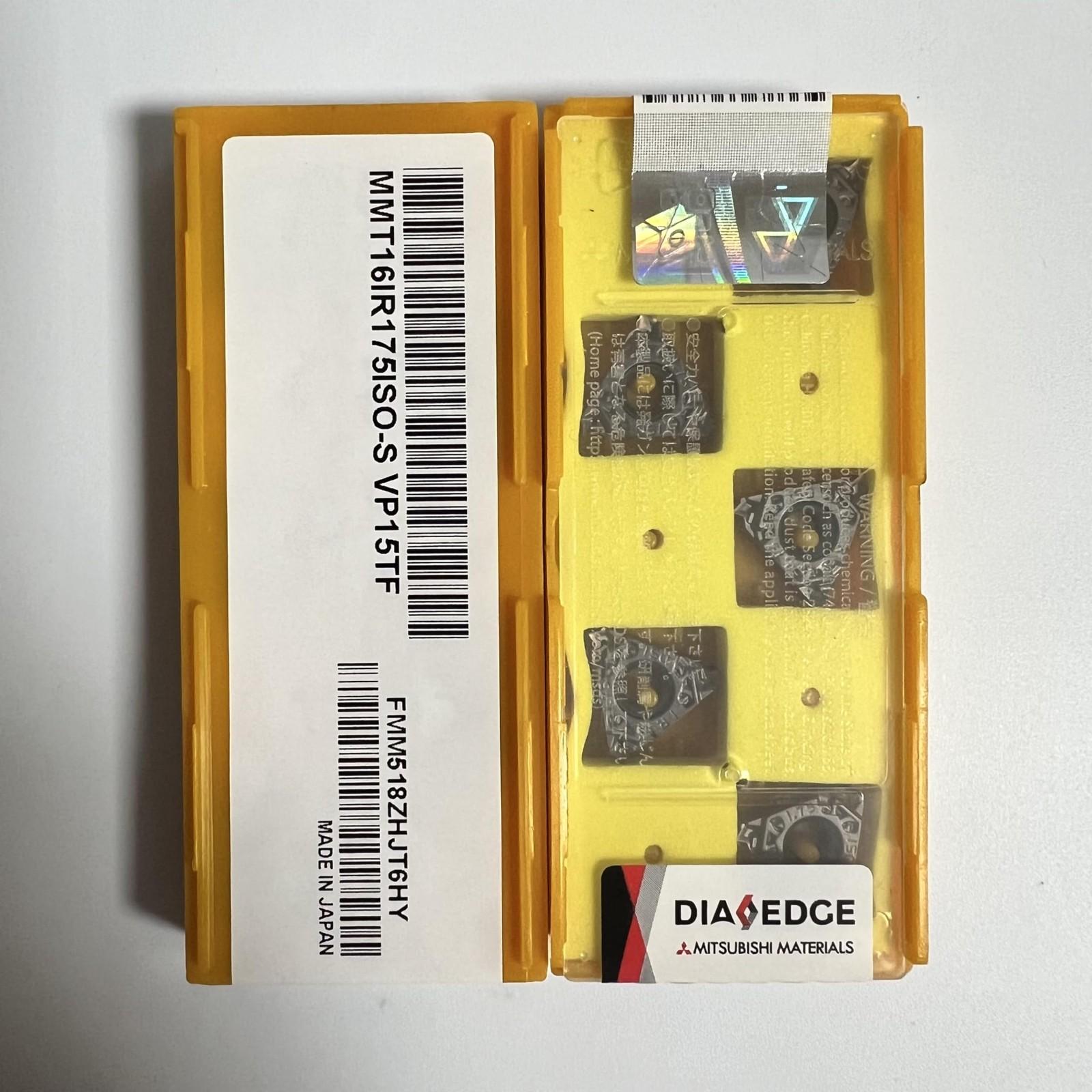 

MITSUBISHI / MMT16IR175ISO-S VP15TF / Carbide CNC Blade 10 Pcs
