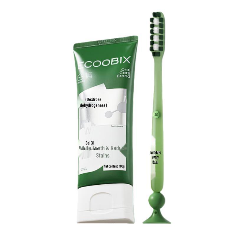Baixi Jasmine Longjing Toothpaste & Toothbrush Set