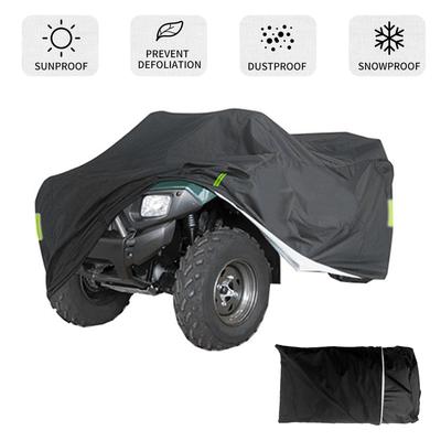 Universal Heavy Duty ATV ATC Cover 190T  Rain Waterproof Dustproof Anti-UV Ripstop Beach Vehicle