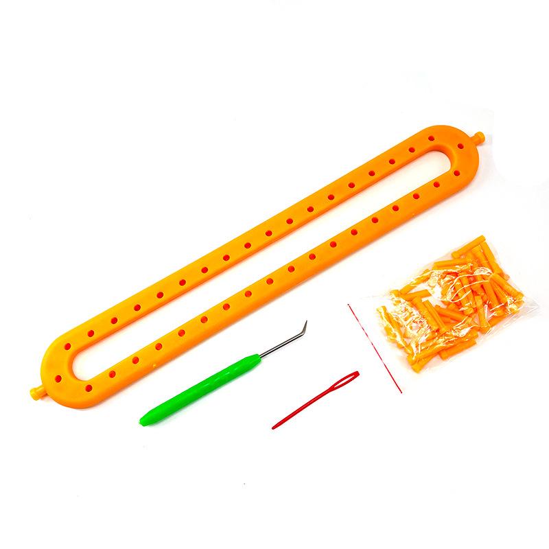 Haomeng Knitting Machine: DIY Yarn Scarf Making Tool for Crafting Lazy Neck Warmers