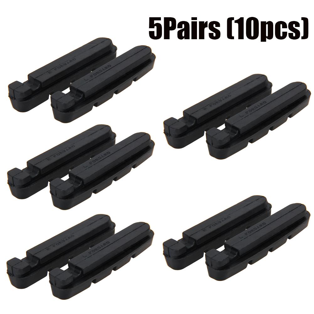 1-5 Pairs Road Bike Brake Pads Shoes for Alloy Rims Dura Ace Ultegra 105 Bicycle V Brake Shoes Durable Bicycle Brake Tools