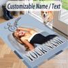 Custom Text Sabrina Carpenter Pattern Floor Rug Soft Indoor Carpet Mat Living Room Bedroom
