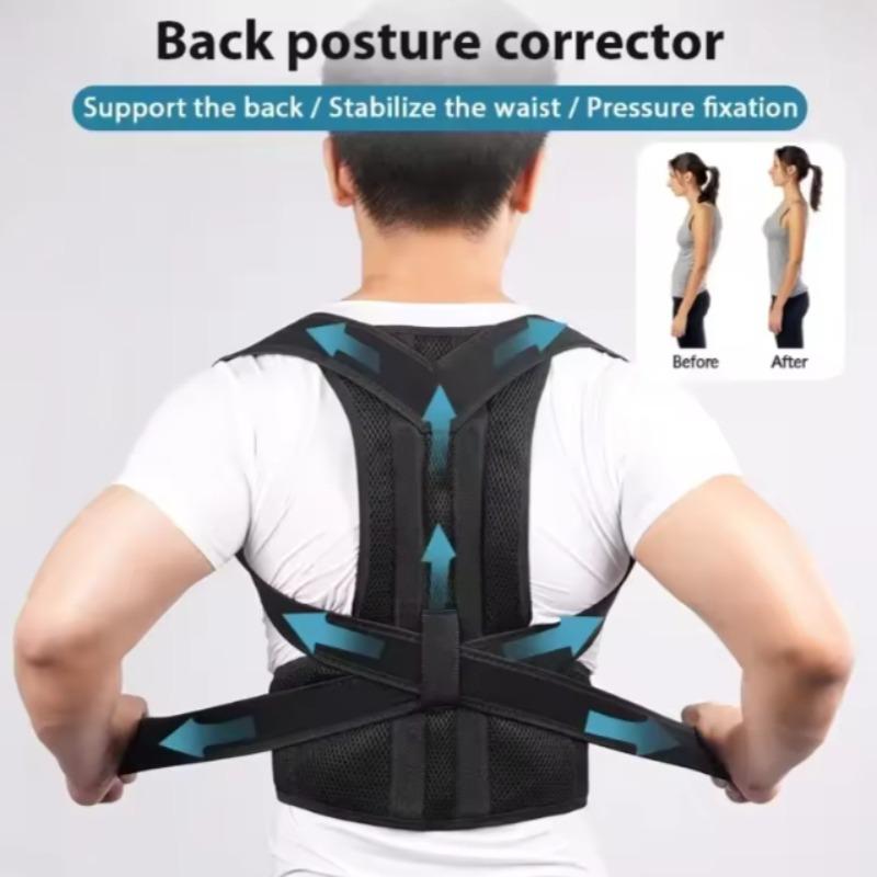 Posture Corrector Back Brace, Adjustable & Breathable for Upper Back Support, Improve Posture and Relieve Pain