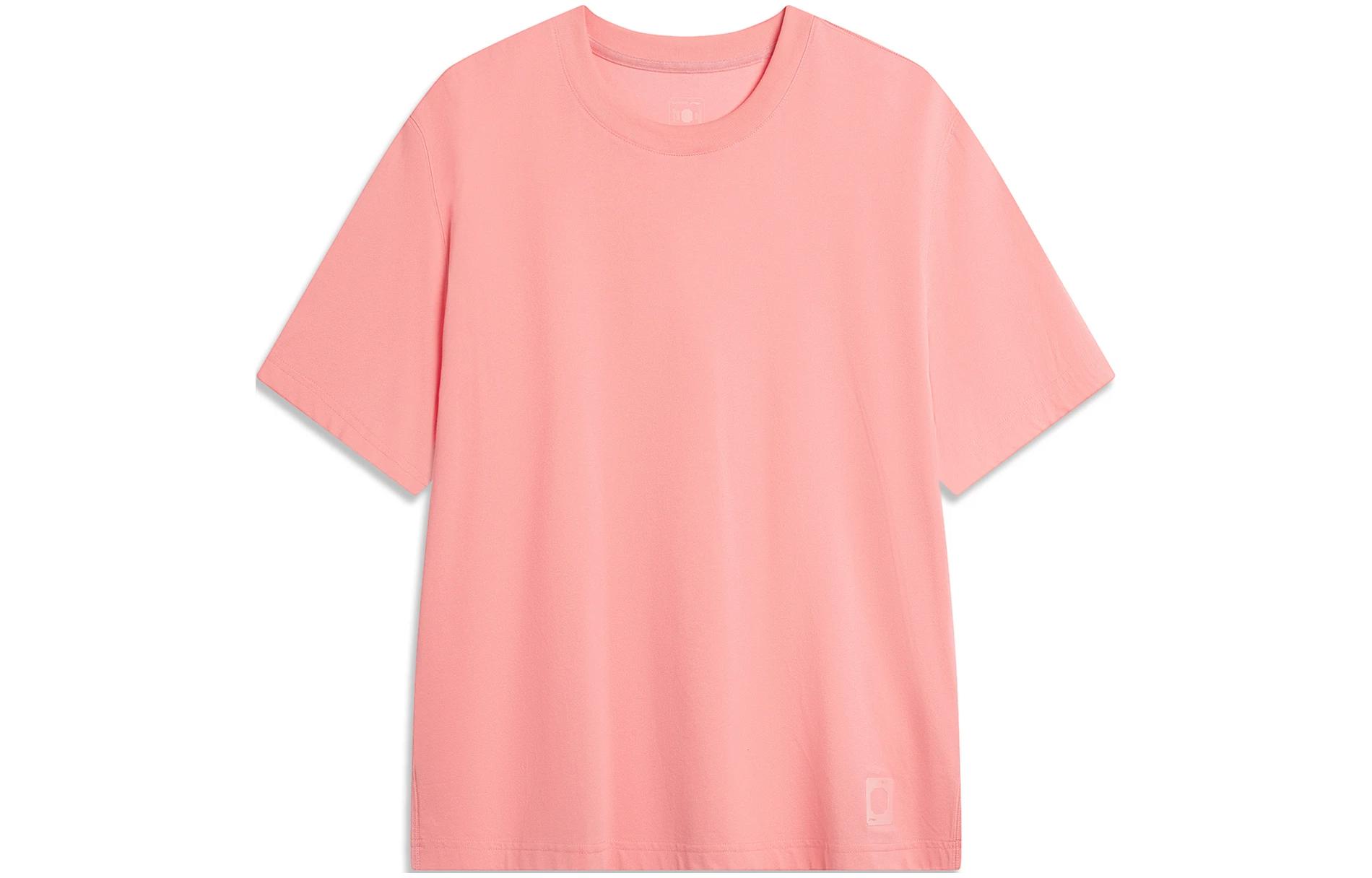 Li Ning China Color Series T Shirt Men s Camellia Pink AHSU297-8 L