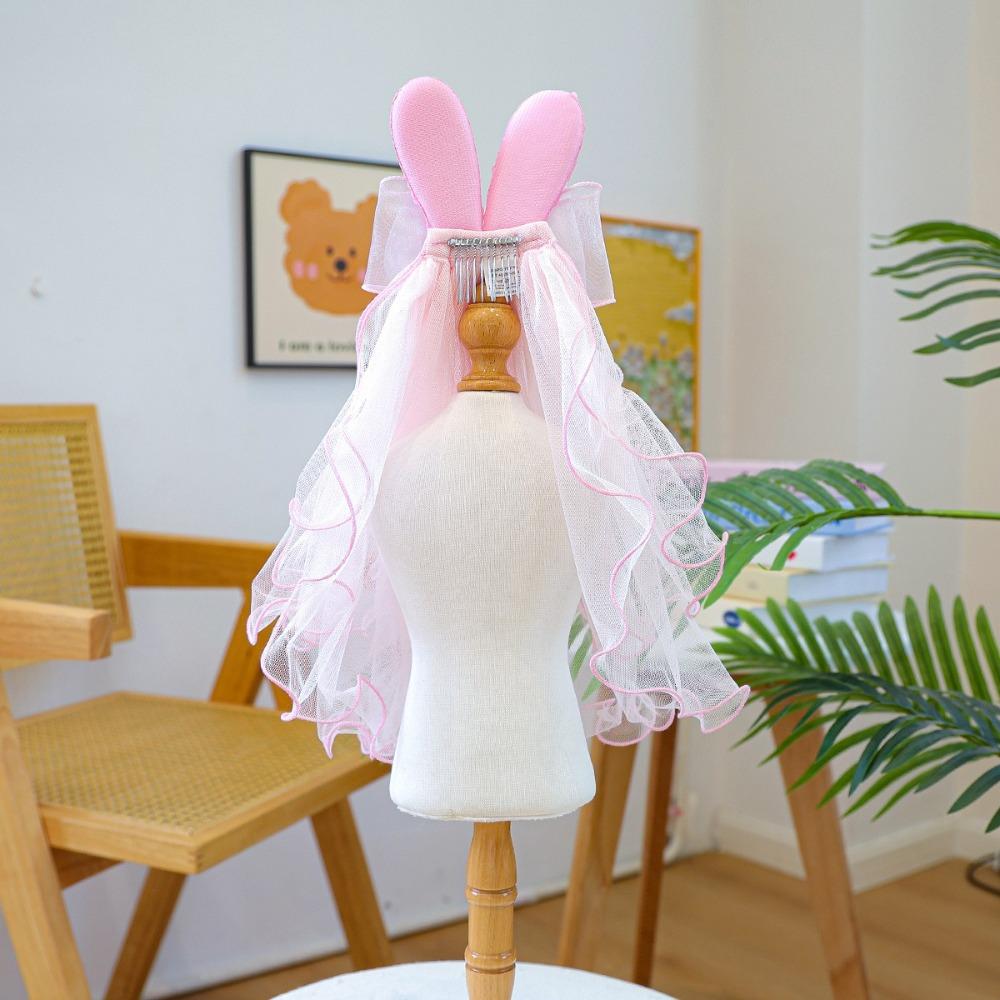 Breathable Dog Wedding Dress Luxury Pet Clothing Fashion Pet Headdress  Wedding Ceremony Party