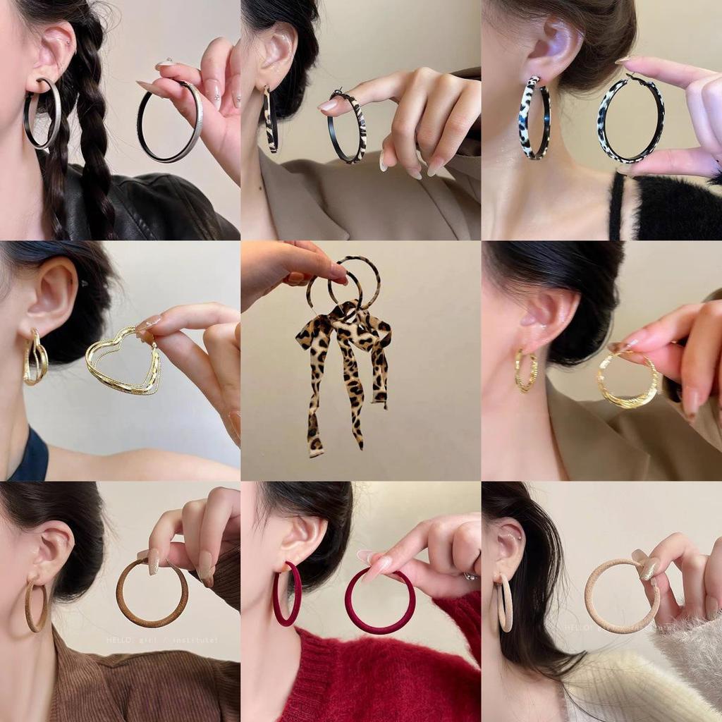 2025 Trendy High-End Retro Earrings: Autumn/Winter Design