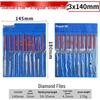 Handheld Diamond File for Aluminum Plate Removal