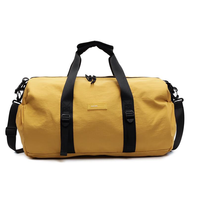 Women s Large Capacity Cylindrical Travel Duffle Bag