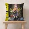 Pop Anime Bocchi The RRock Cushion Cover Pillow Cover Decor Pillowcase Printed Cushion Case For Couch