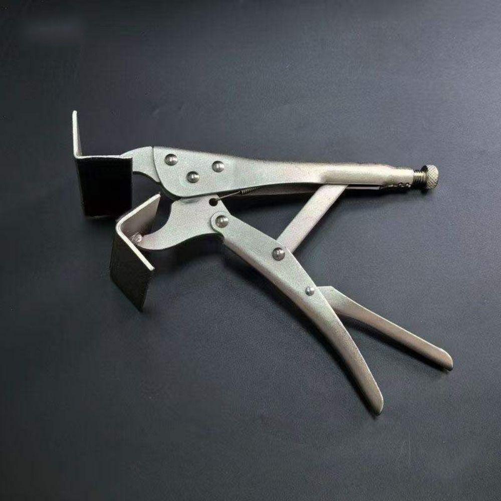 U-Shaped Jaw Welding Clamp Pliers High Hardness Adjustable Flat Nose Pliers Fixed Clamp Heavy-duty Welding Locking Clamps