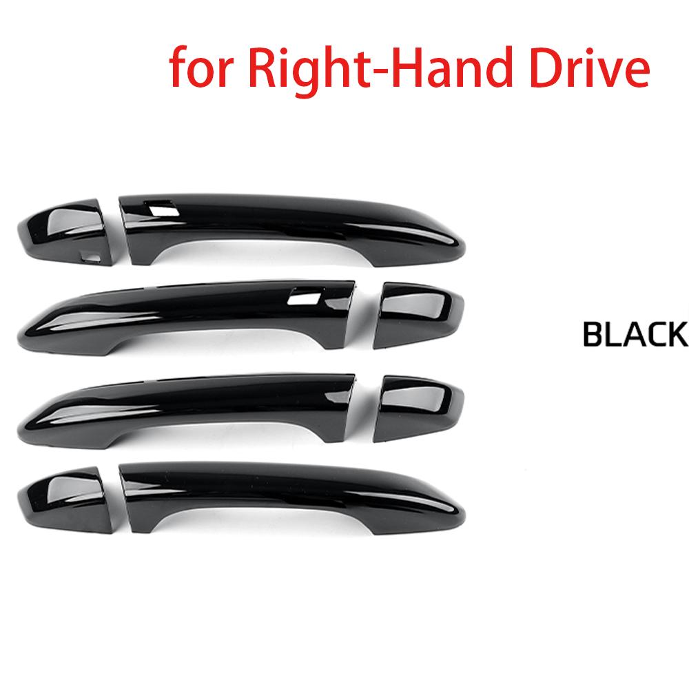6PCS Car Exterior Trim Exterior Door Handles Covers In ABS Material For Kia Stinger 2018-2023 Left-hand Drive/Right-hand Drive