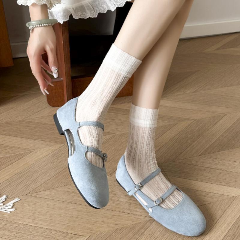 Fashion Women Flats Loafers Shoes Casual Fashion Women's Sandals Summer 2025 Walking Mary Jane Shoes Elegant Dress Mujer De Zapatillas