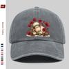 pc Sheep Print Baseball Cap with Floral Design Golf Hat Comfortable Lightweight Papa Hat Adjustable Strap Truck Driver Sun Hat