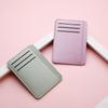 Short Ultra Thin Card Case Female Mini Multi-Card Fashion Bank Card Credit Card Holder Wallet Simple Pu Leather Card Holder