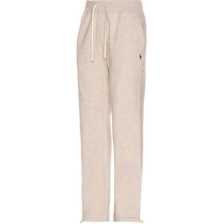 Polo Ralph Lauren Lace-Up Straight Leg Solid Casual Pants Men bottoms Beige 710548562003