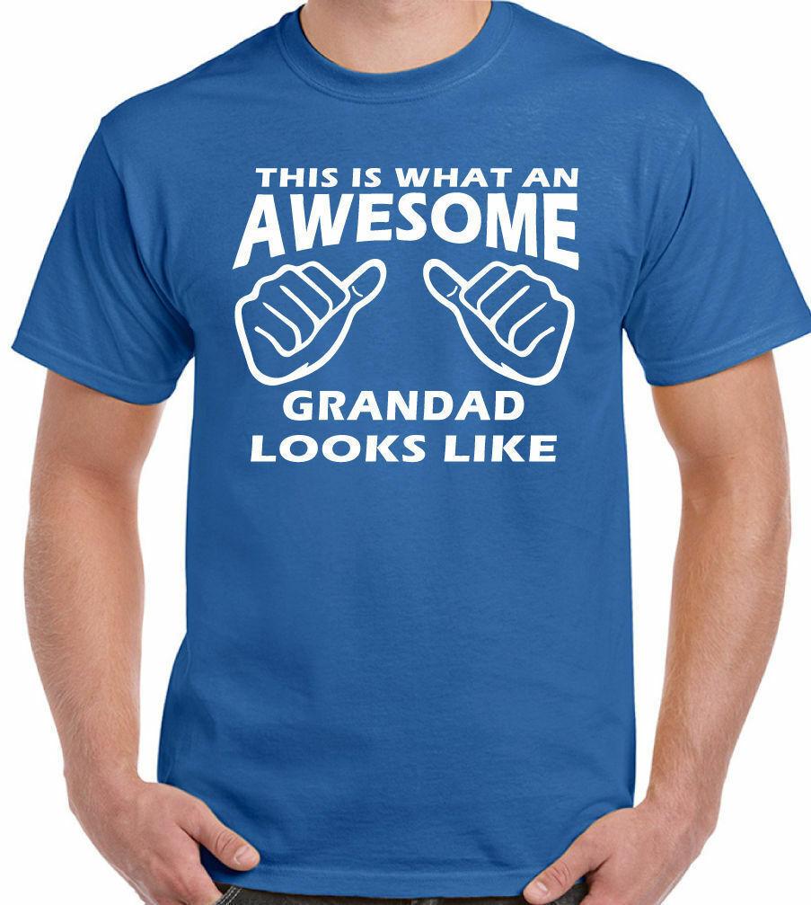 26 Awesome Grandad - Mens Funny T-Shirt Present Gift Fathers Day Birthday Granddad Unisex T-Shirt M