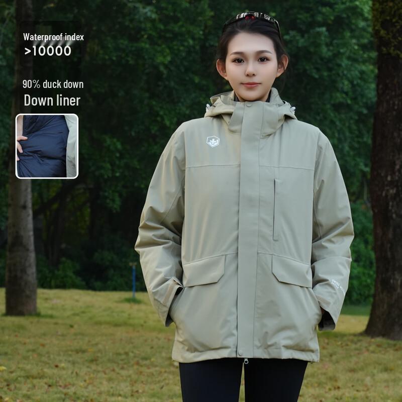 Мужская уличная зимняя куртка 3-в-1 SWISS MILITARY XL