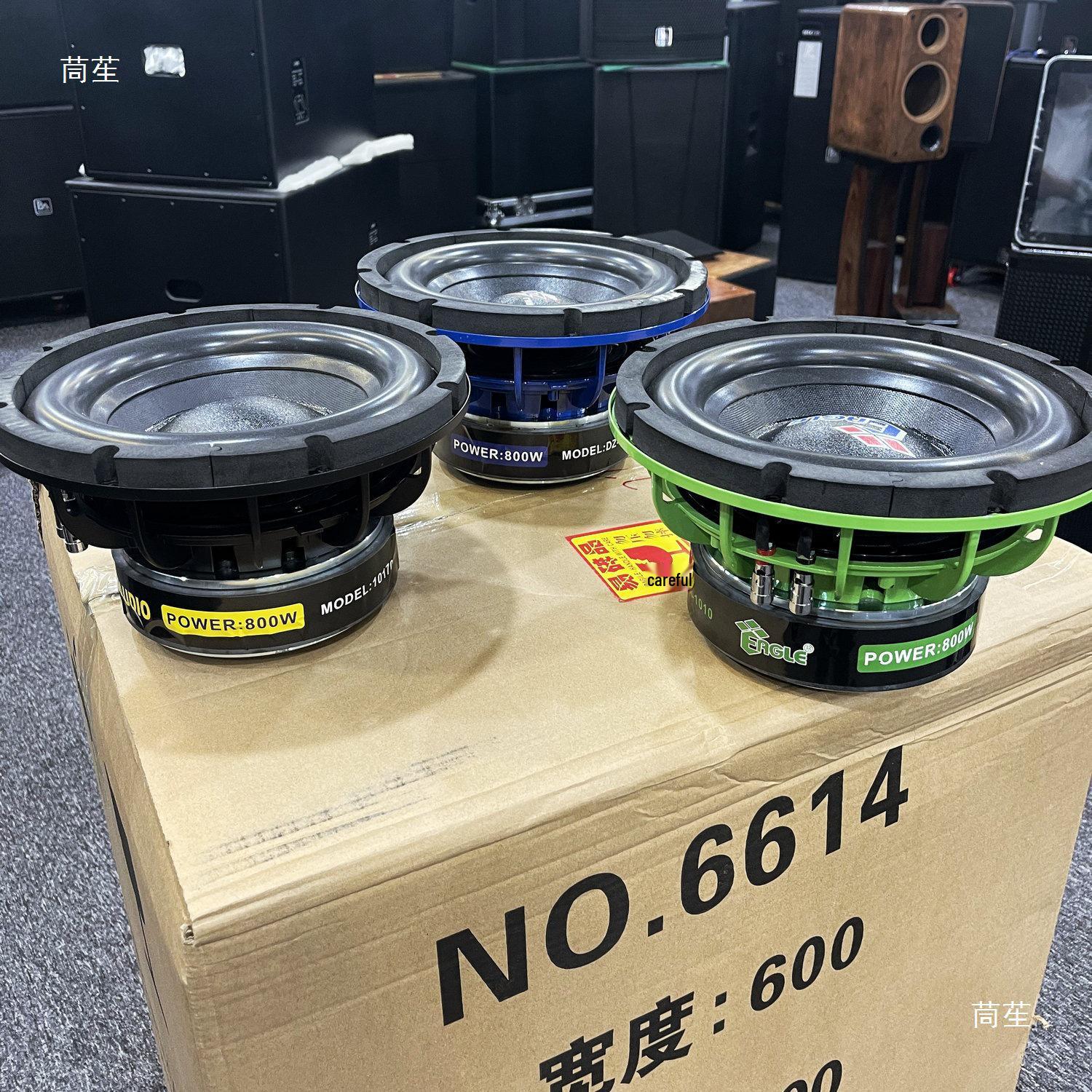 10-Inch Car Subwoofer: Dual 170 Magnet & Dual 75 Voice Coil for Enhanced Bass Other другой