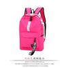 New Backpack Backpack Men and Women Junior High School High School Students Backpack Large Capacity Campus Canvas Double Back