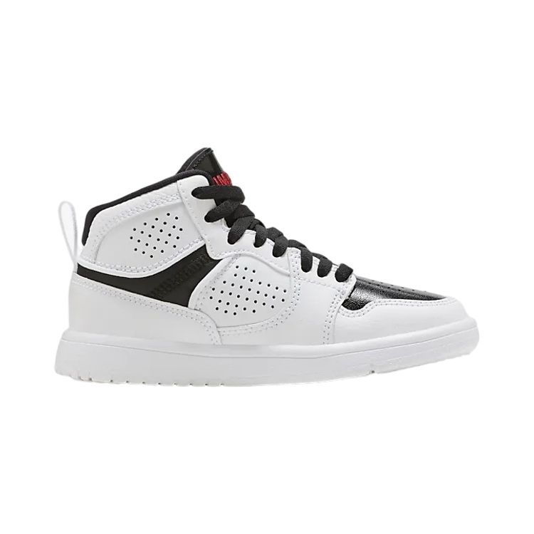 Air Jordan Access PS White Black Kids Sneakers Gym-Red AV7942-101