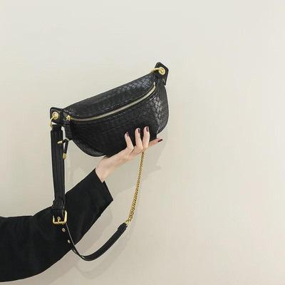 Bolsa Transversal Feminina 2023 Tendência Corrente - Estilosa Bolsa de Cintura e Peito de Verão