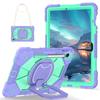 For Samsung Galaxy Tab S10 FE/Tab S9/Tab S9 FE.360° Rotating Grip Heavy Duty Protection Stand TPU+PC 3in1 Anti-knock Shockproof Tablets PC Case