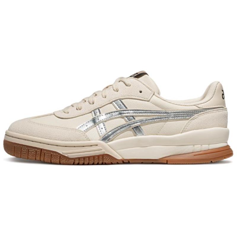 Asics Gel Spotlyte Low Top Casual Shoes Unisex Beige Silver Sneakers 1203A718-200