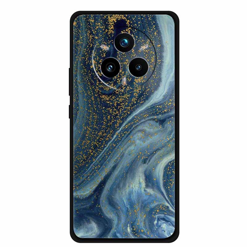 For OPPO Realme 14 Pro Case Marble Soft TPU Phone Back Cover For Realme 14 Pro Plus Pro+ Shockproof Silicone Mica Painted Coque