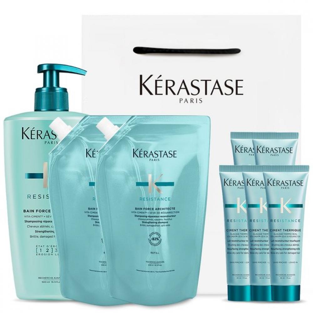 K Rastase Architect Shampoo Set 1.5l  500ml+2x500ml Refills Single option