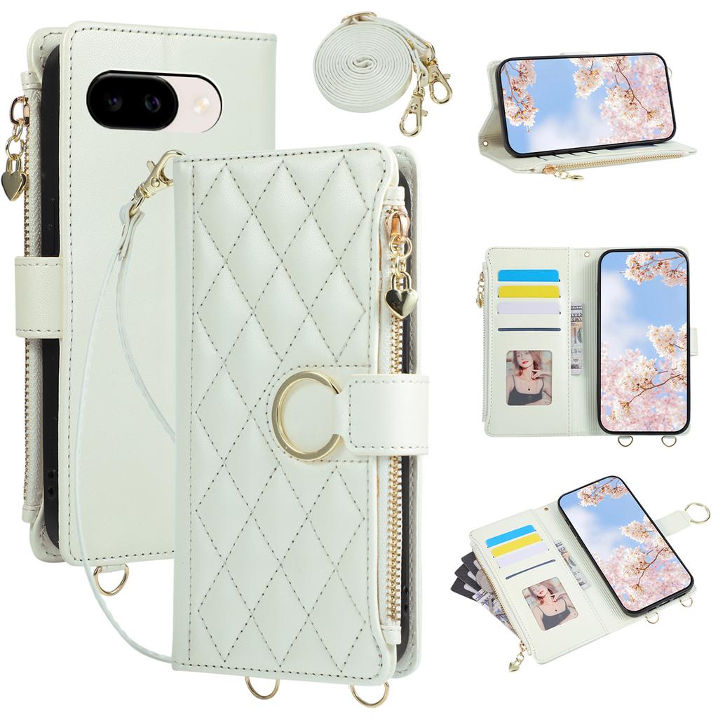 Crossbody Wallet Card Slots Phone Case Phone Case for Google Pixel 7 8 9 10 7Pro XL 9A 8A 7A Flip Leather Bracket Protect Cover