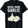 Knoblauch Kunst Für Koch Koch Asiatisches Essen Liebhaber T-Shirt - Herren Sommer Baumwolle Grafik T-Shirt