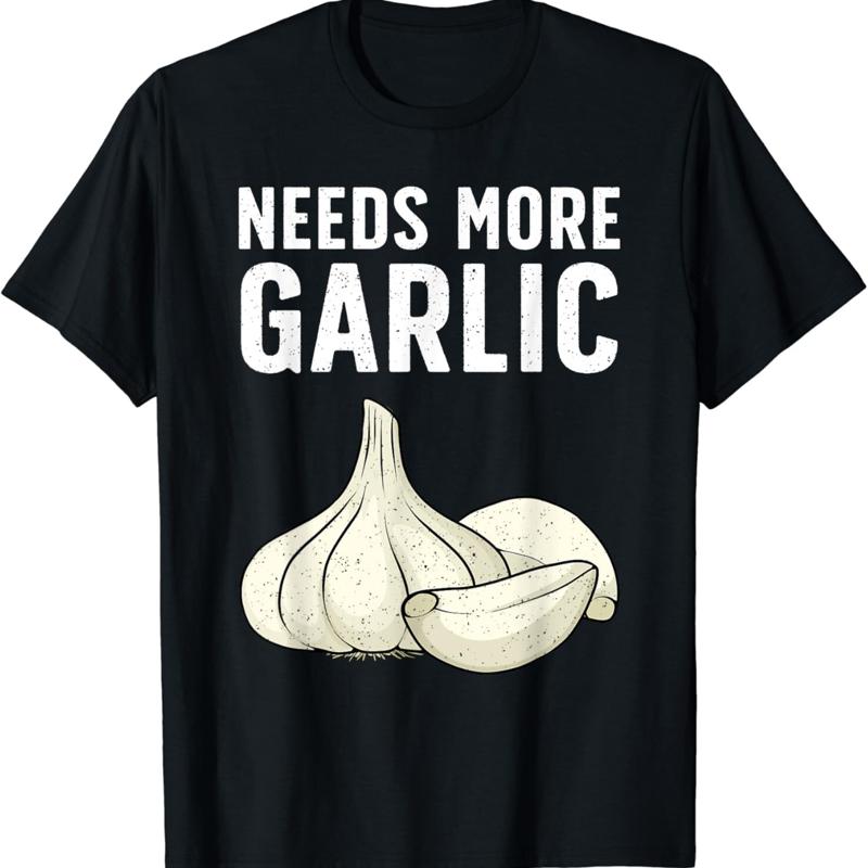 

Garlic Art For Chef Cook Asian Food Lover T Shirt - Men s Summer Cotton Graphic Tee S разноцветный