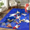1Pc Sonic Hedgehog Adventures Rug, Office Carpet Indoor Outdoor Doormat, Non-Slip, Comfortable, Living, Christmas Halloween, Xmas Gift N1121