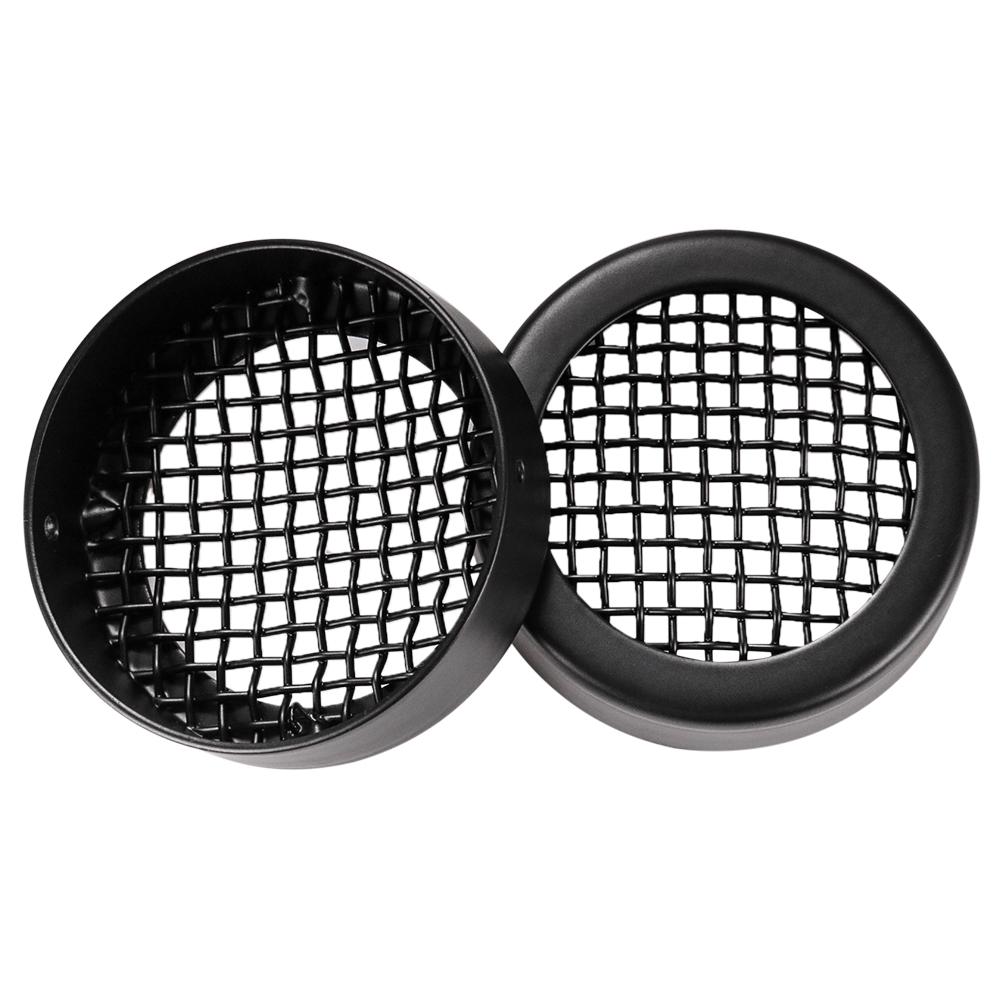 Motorcycle Black 2Pcs 60mm 2.5" Metal Turn Signal Lights Cover Grill Protector Visor For Harley Sportster XL 883 1200 72 48 Iron
