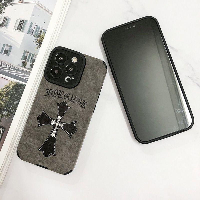 The Cross Is Suitable for IPhone16ProMax The Apple Phone Case Is Dirt Resistant Fully Covered with Suede and Has A Soft Shell That Is Shockproof
