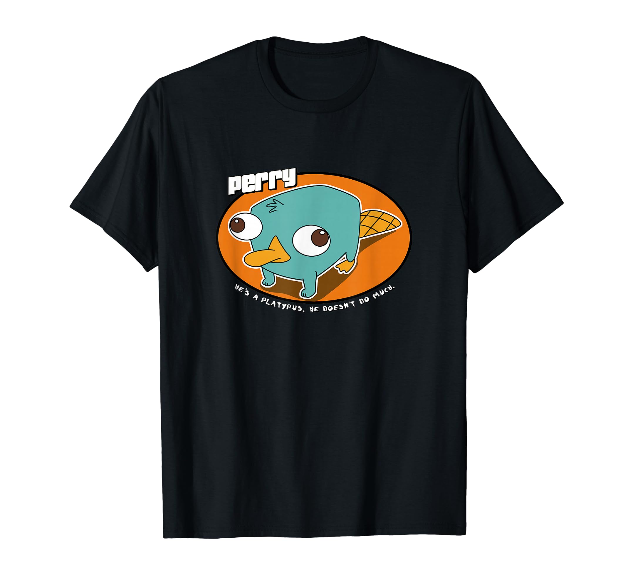 

Disney Phineas and Ferb He s A Platypus He Do Much T-Shirt