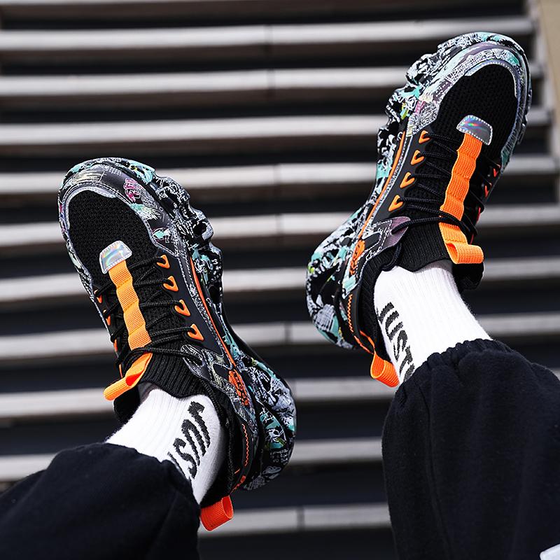 Fashion Shoes Men Sneakers Male Casual Mens Shoes Tenis Luxury Shoes Trainer Race Breathable Shoes Fashion Loafers Running Shoes for Men